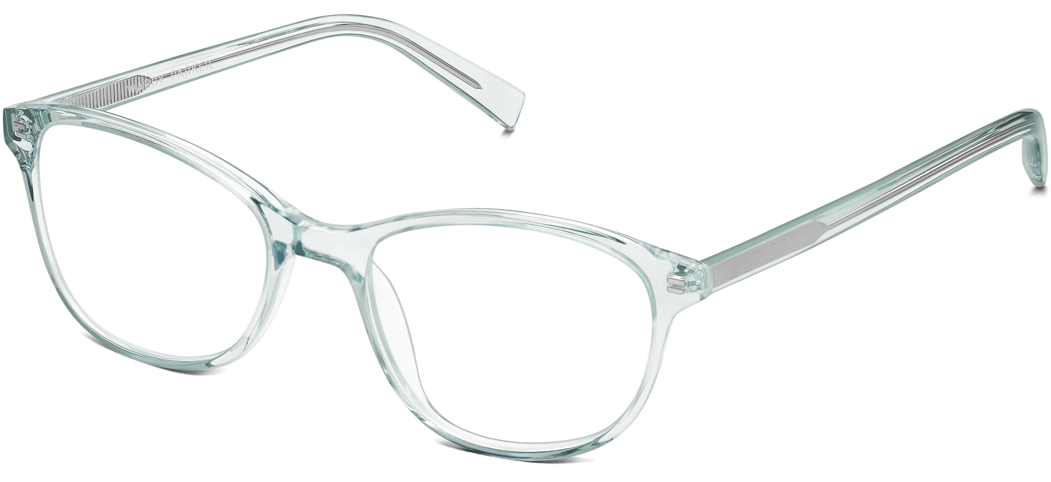 3500x1605 Daisy Eyeglasses In Cyprus Crystal For Women Warby Parker