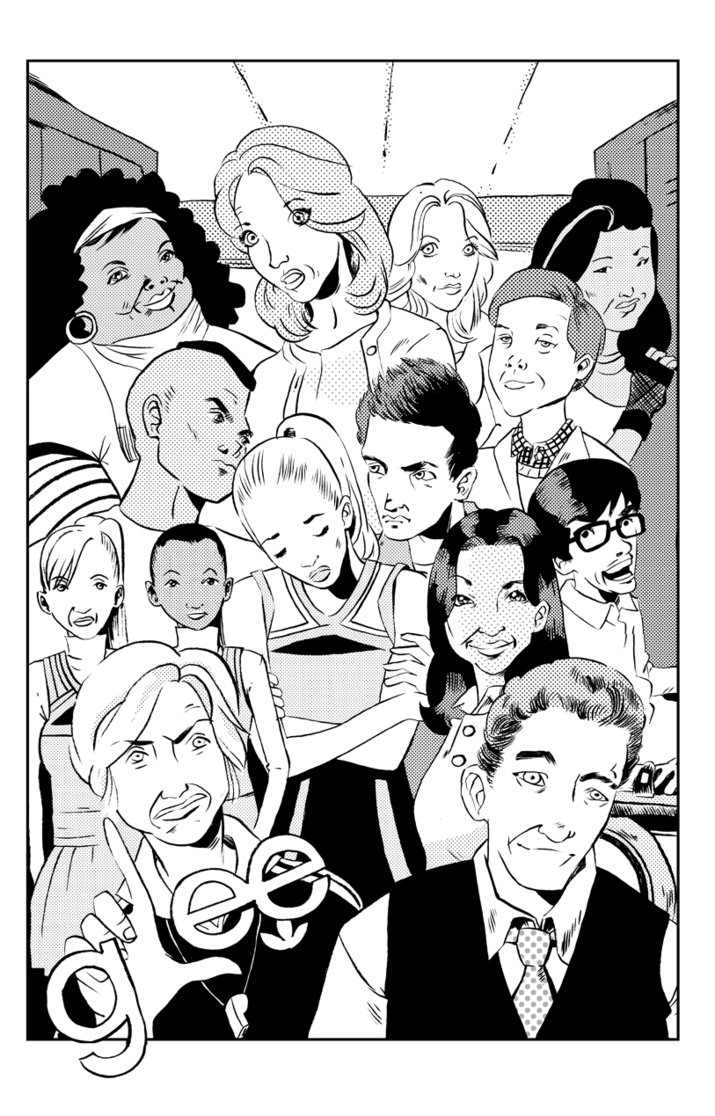 715x1116 Glee By Steverinoz