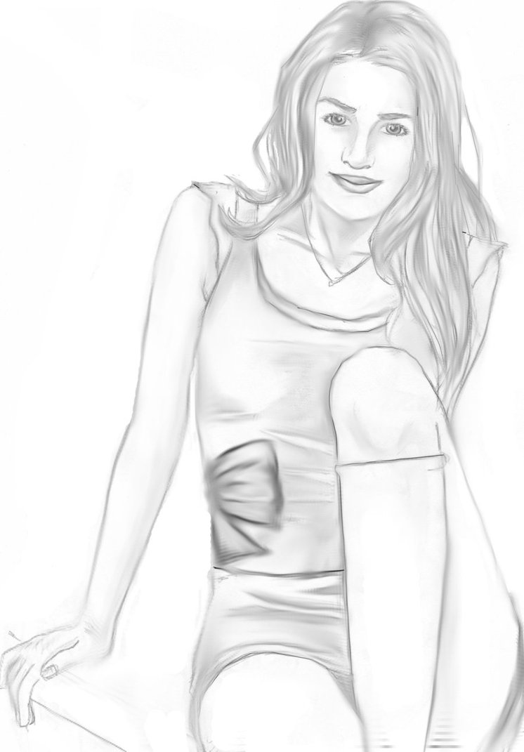 746x1071 Glee Rachel Berry By Firithnovwen