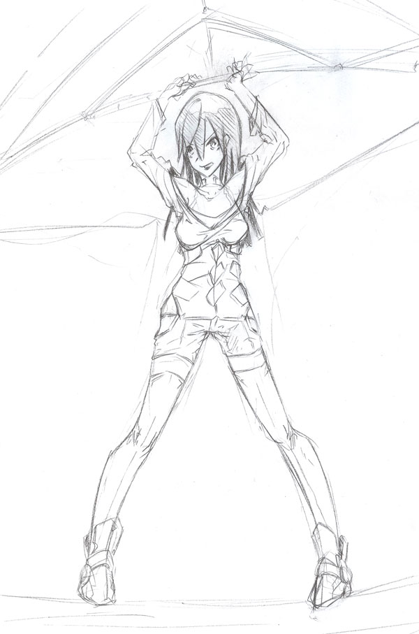 600x907 Girl hang Glider By Noirsoldat