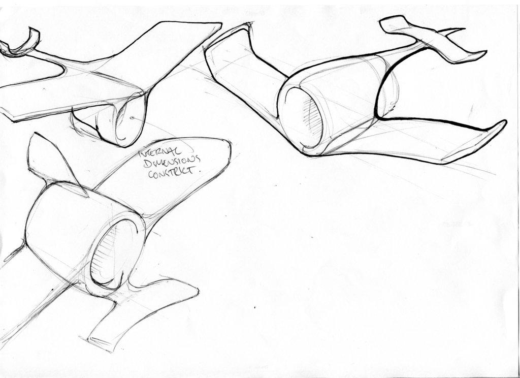 1024x744 Glider Sketch 3 By Geekyalias