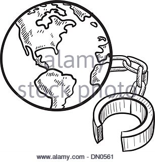 307x320 Global Crisis Vector Sketch Stock Vector Art Amp Illustration