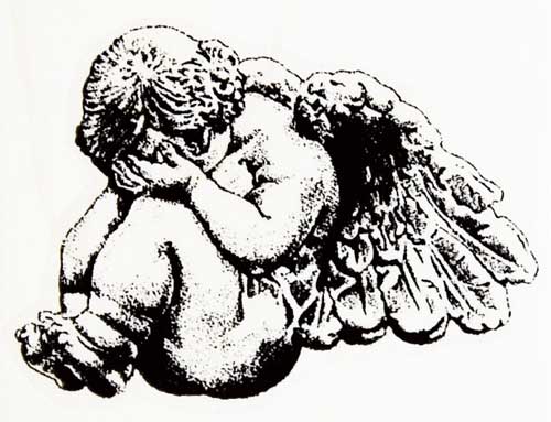 500x383 Grace Work Rakuten Global Market Crying Rubber Stamp Angel Baby