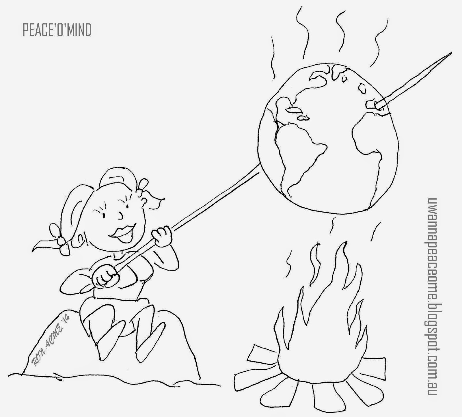 1600x1444 Ronnie Peace's Peace'O'Mind Man Made Global Warming, And Other