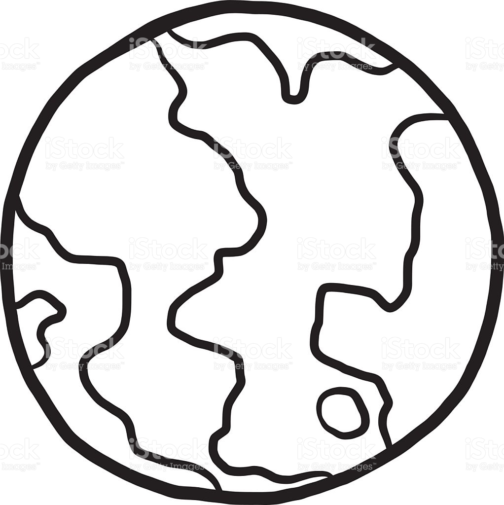 1022x1024 Drawn Globe Cartoon