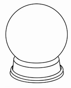 236x294 Coloring Pages Snow Globe