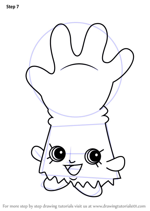 598x844 Learn How To Draw Rub A Glove From Shopkins (Shopkins) Step By