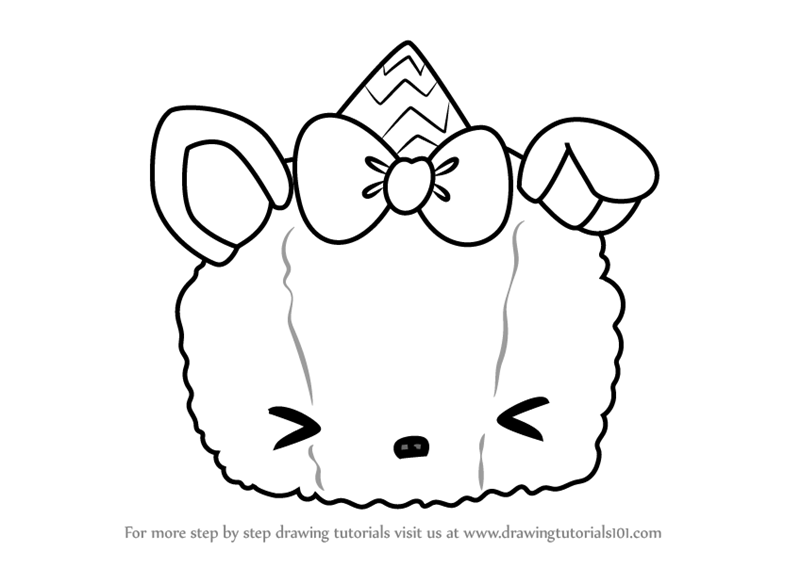 800x567 Learn How To Draw Trio Glow Cone From Num Noms (Num Noms) Step By