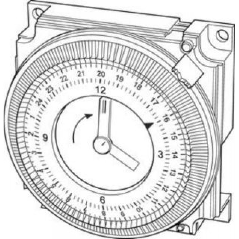 800x800 Baxi Mechanical Timer