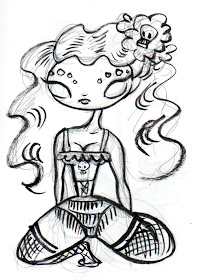 203x280 Daisy's Drawings Dios De La Muerte Ladies Dark Arts