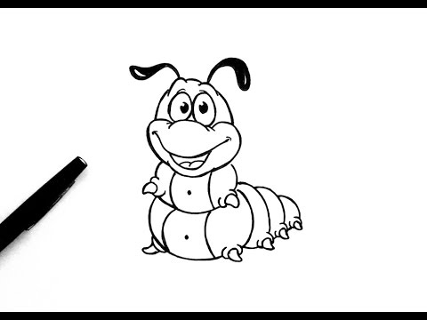 480x360 How To Draw A Worm