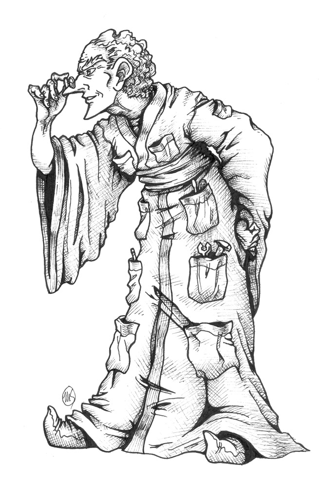 667x1000 Gnome Artificer By Artistmeli