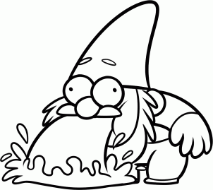 302x269 How To Draw How To Draw Steve, Gnomes From Gravity Falls
