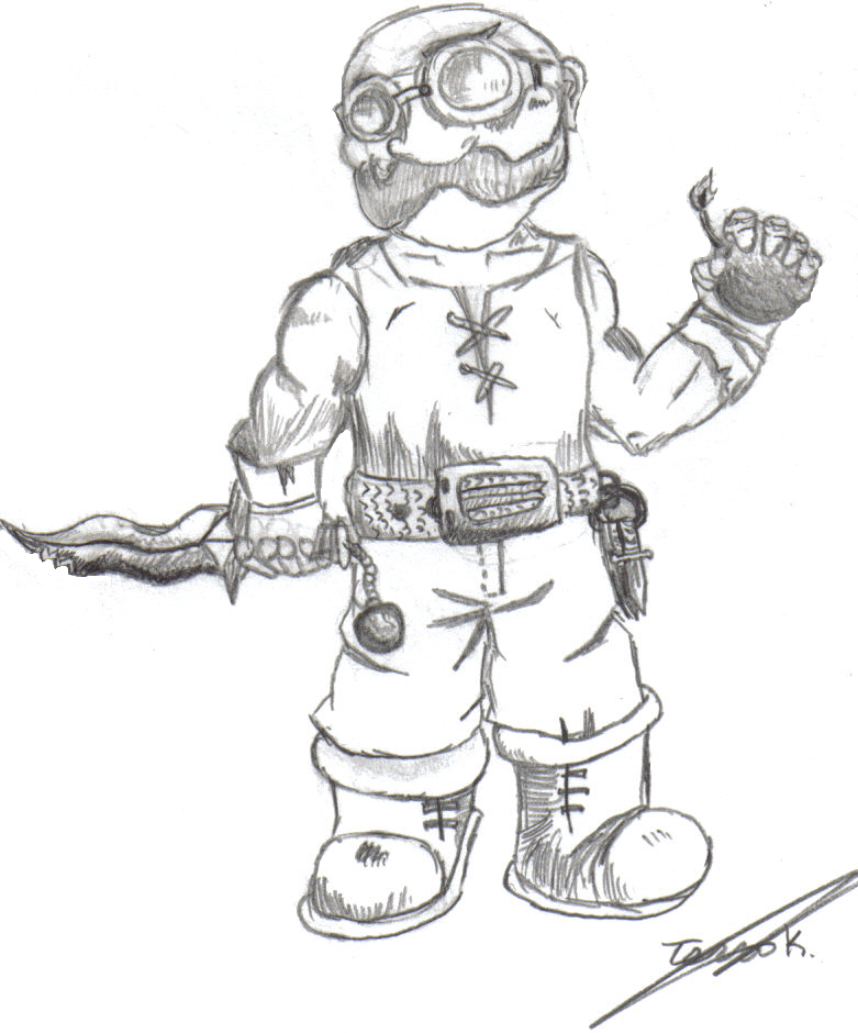 781x940 World Of Warcraft Gnome Rogue By Dkcan