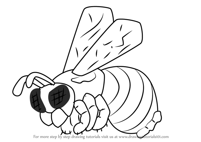 800x567 Learn How To Draw Queen Bee From Terraria (Terraria) Step By Step