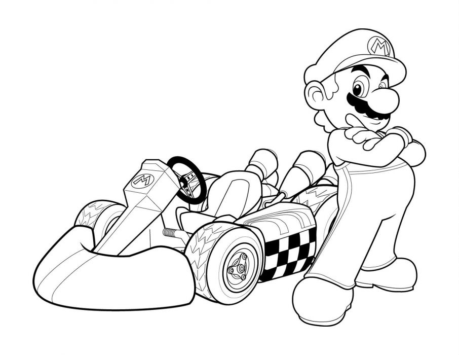 Go Kart Drawing at GetDrawings | Free download