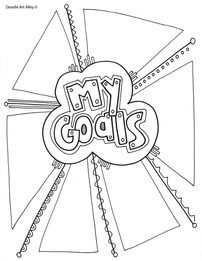 202x261 Goal Setting Coloring Pages