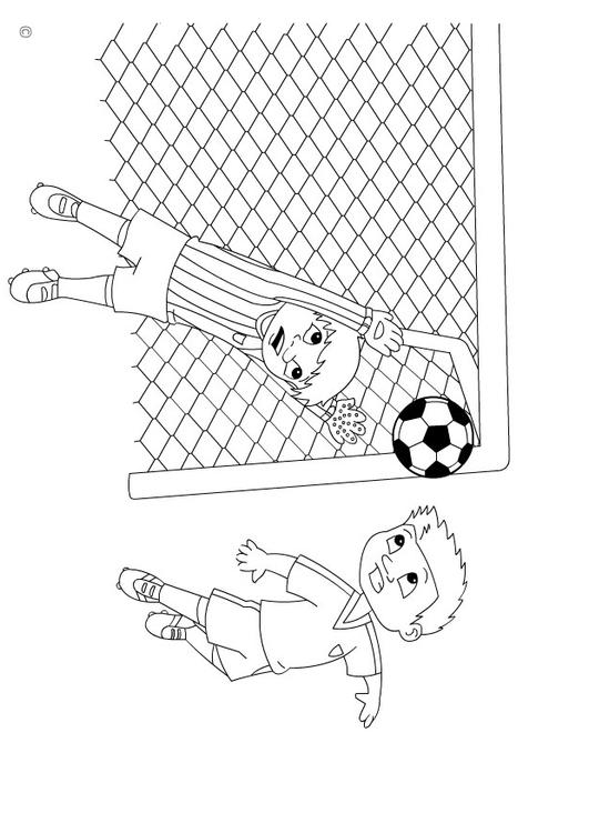 531x750 Coloring Page Goal