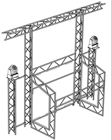 356x450 Opti Cs120 Tr100b Extended Goalpost Overhead With Podiums Amazon