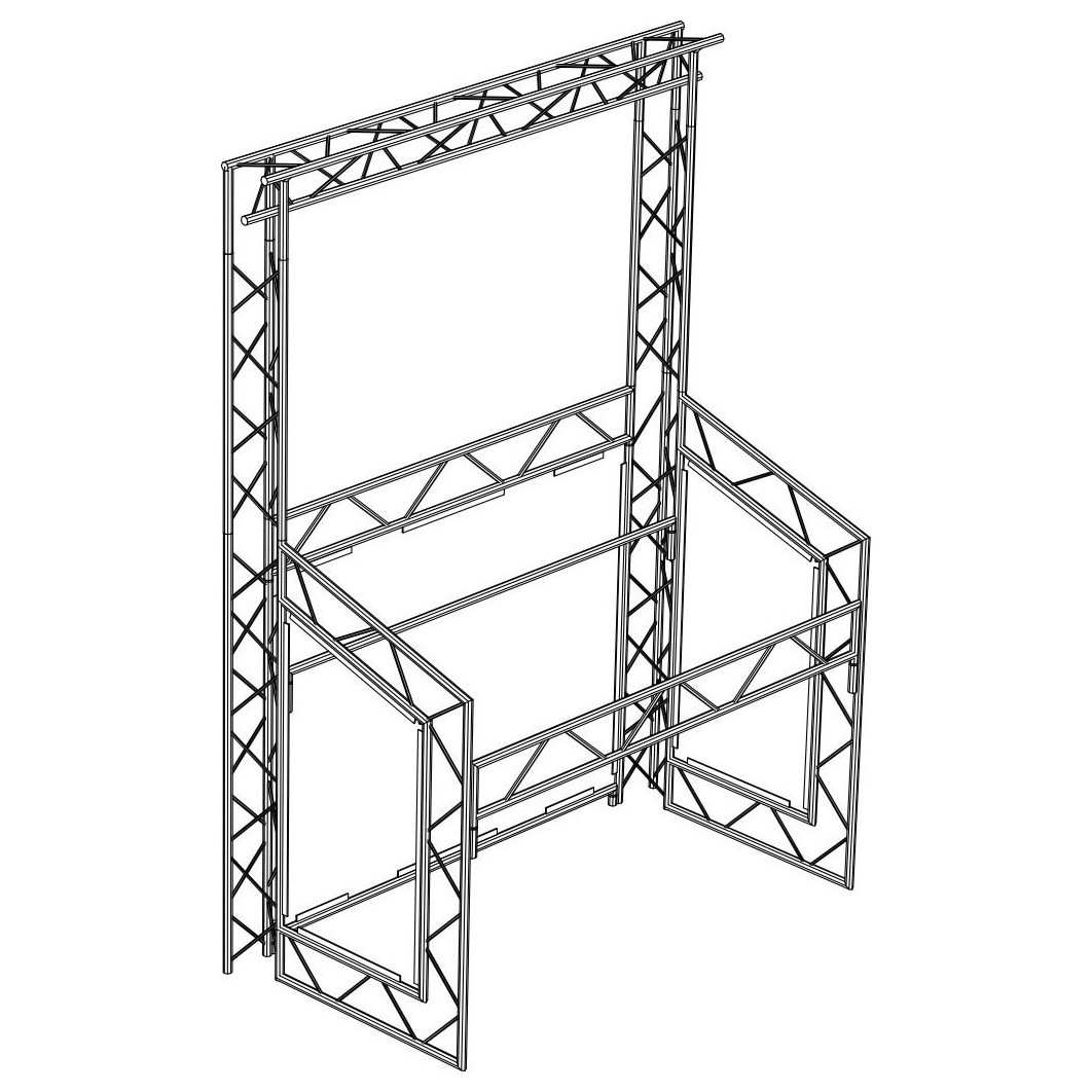1062x1062 Opti Cs150 Goalpost Overhead Kit Tr100a V2 0% Interest Free Finance
