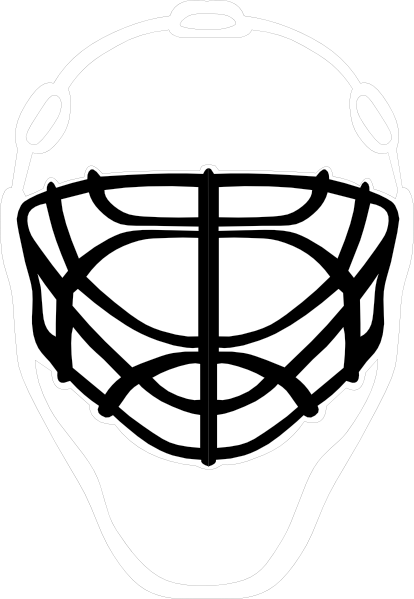 414x599 How To Draw A Goalie Mask