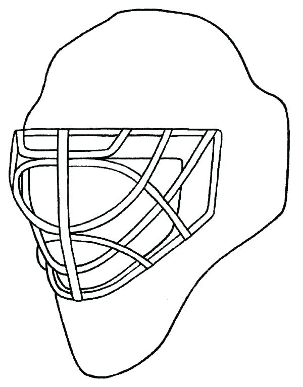 600x767 Hockey Coloring Pages Nhl