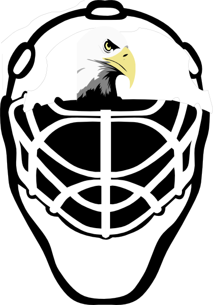 420x599 Eagle Hockey Mask Clip Art