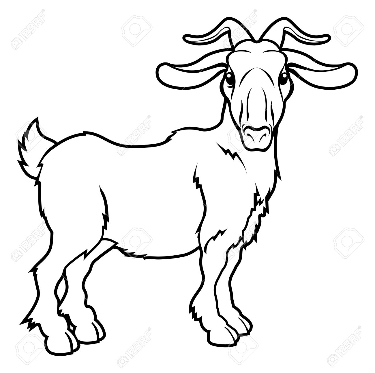 1300x1290 Inspiring Goat Tattoo Designs