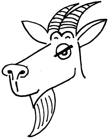 350x446 Step 5 Drawing Cartoon Billy Goats Instructions