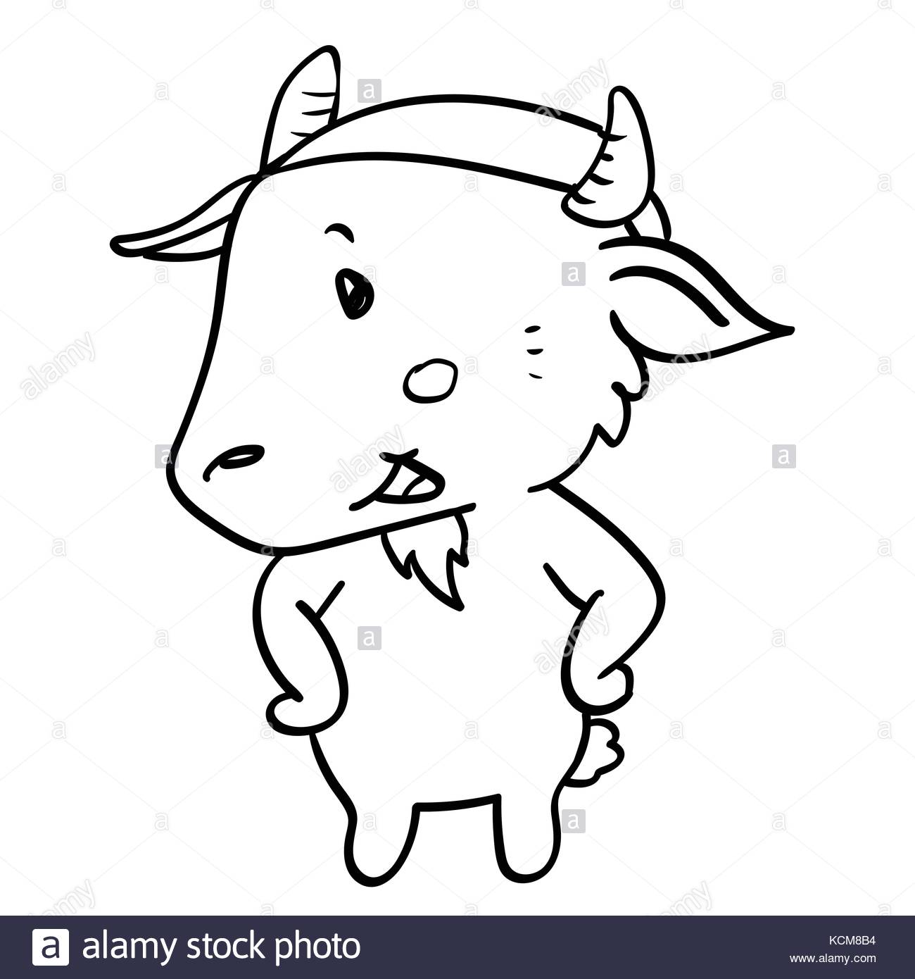 1300x1390 Goat Drawing Stock Photos Amp Goat Drawing Stock Images