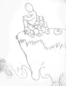 229x300 Goat Skull Drawings Fine Art America