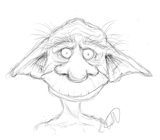 522x455 Drawing goblins Happy Goblin By Countesscocofang Faeries