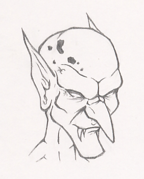282x352 Goblin Face 2 By Devoys