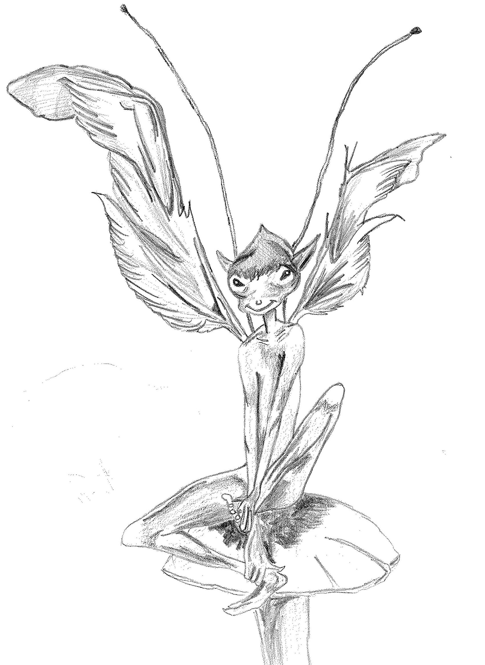 1700x2331 Goblins Drawings By Liana M