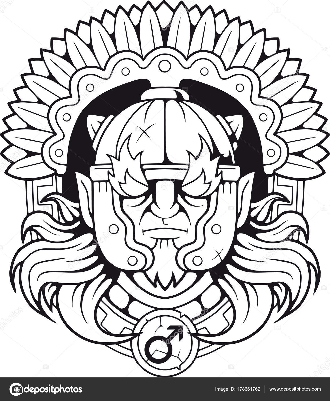 1401x1700 Ancient Greek God War Ares Stock Vector Fargon