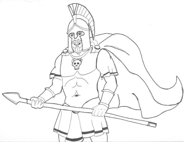 600x464 Ares, God Of War By Rumpuboy4