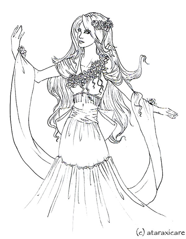 600x769 Goddess Of Nature And Culture By Ataraxicare