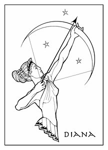 216x300 Greek Goddess Drawings