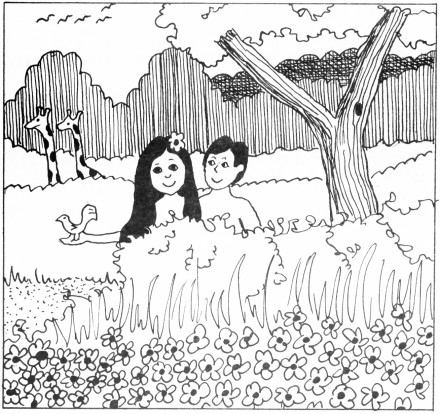 440x414 Jesus Loves Us God's Creation Book 1