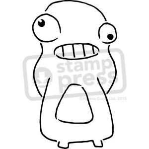 300x300 Goggle Eyed Alien' Wall Stencils Templates (Vws0004285) Ebay