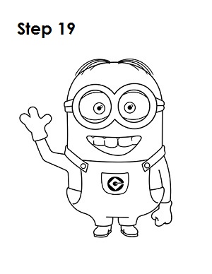 300x388 How To Draw A Minion