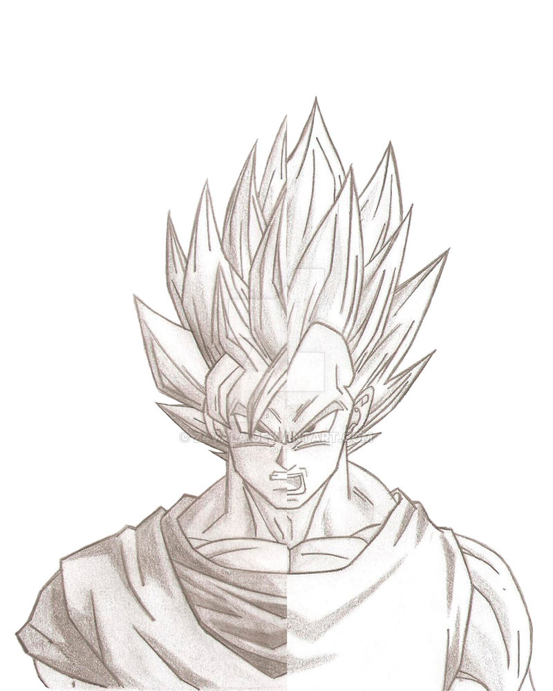 800x1000 Goku O Vegeta By Z4vala