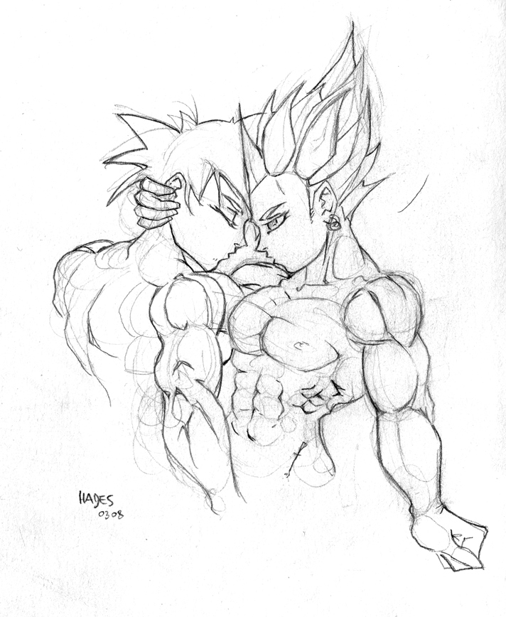 712x868 Vegeta And Goku