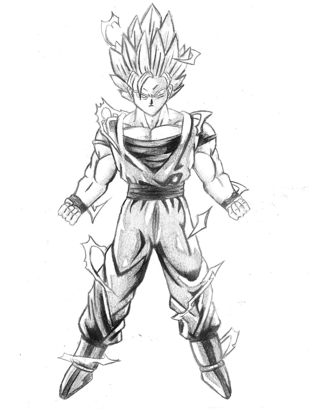 1024x1304 Goku By Heidelmeier17