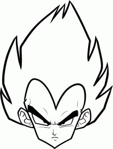 228x302 Easy Dragon Ball Z Drawings Free Download