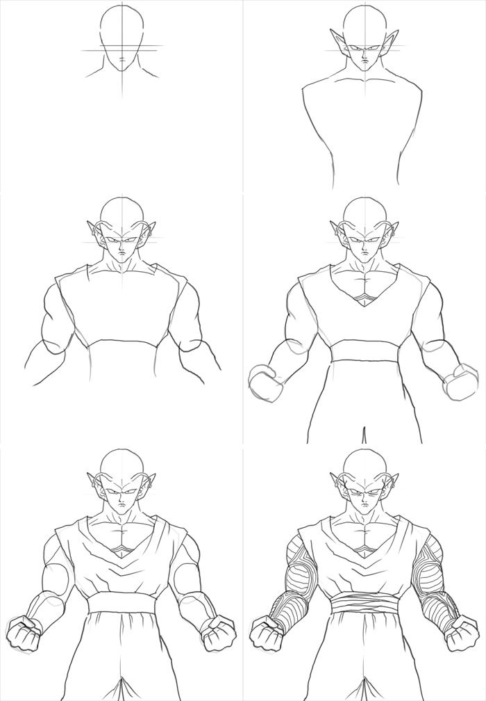 Goku Drawing Step By Step At Getdrawings 