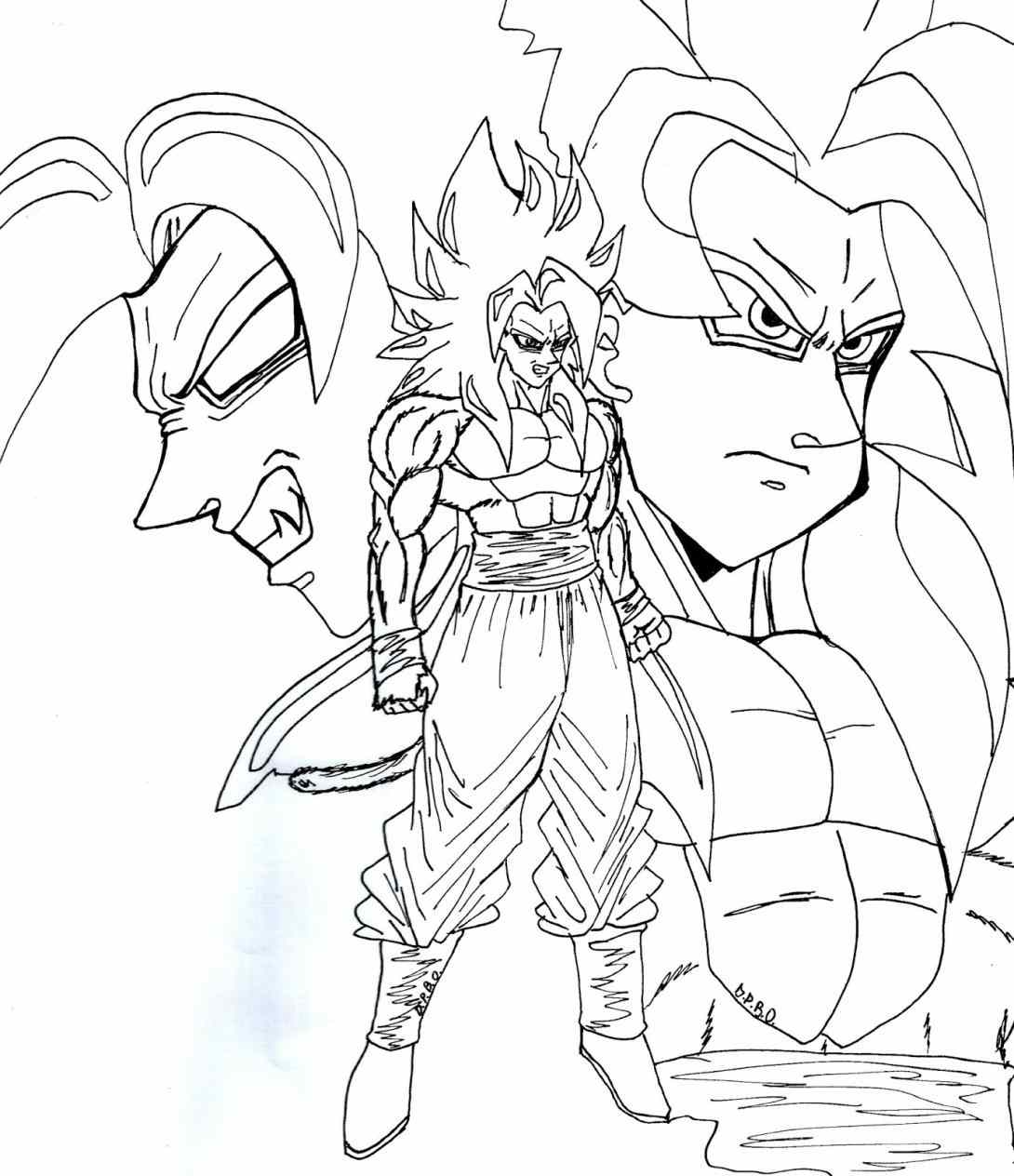 1090x1264 How To Draw Goku Super Saiyan From Dragonball Z Mangajamcom. Goku