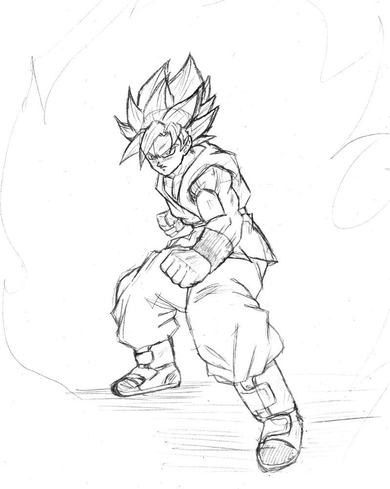 799x1000 Super Saiyan Blue Goku Sketch By Bl Sama Yo Goku