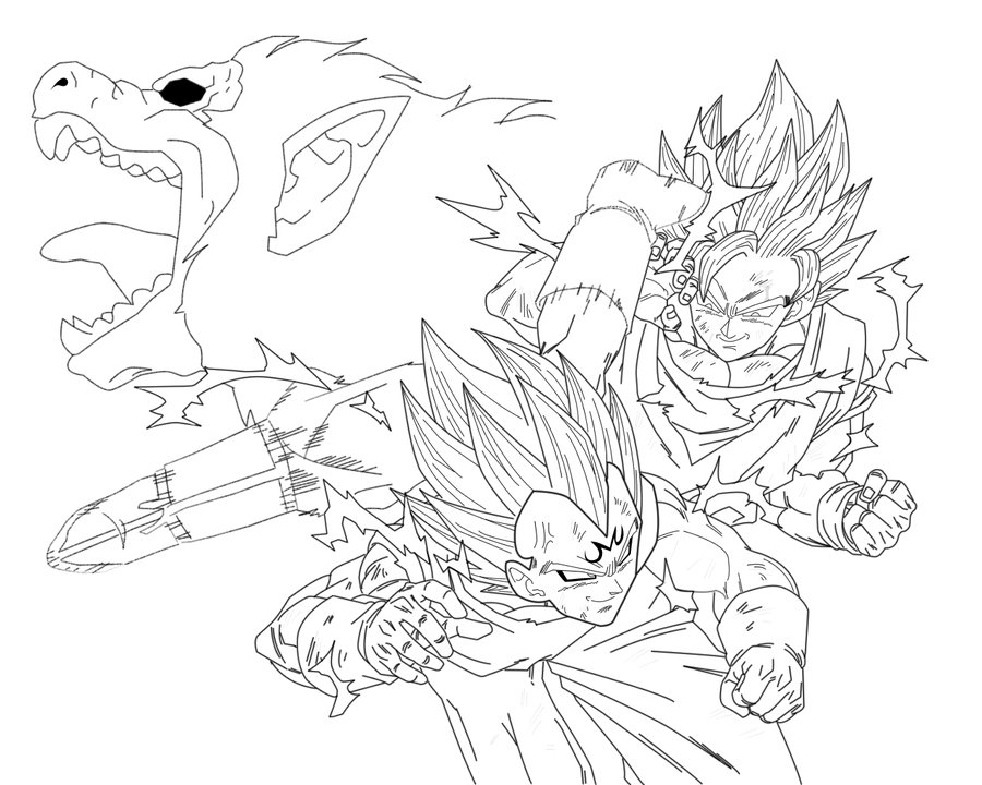 Goku Ssj2 Drawing at GetDrawings | Free download