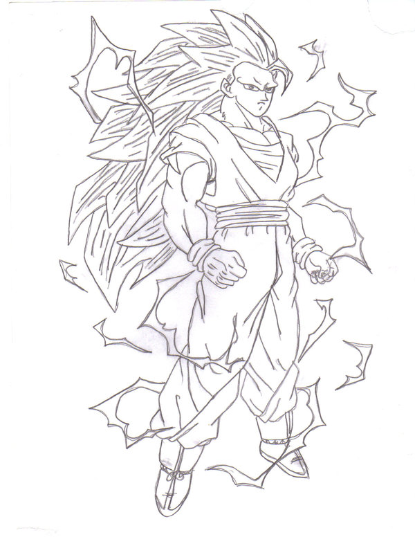 600x776 Goku Ssj3 By Zaraki360